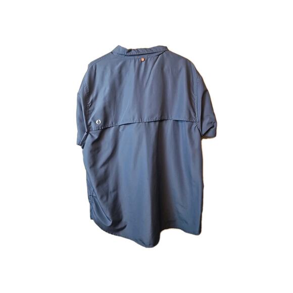 The American Outdoorsman Shirt Men Large Indian River Fishing Vented Rip Stop - Picture 2 of 8